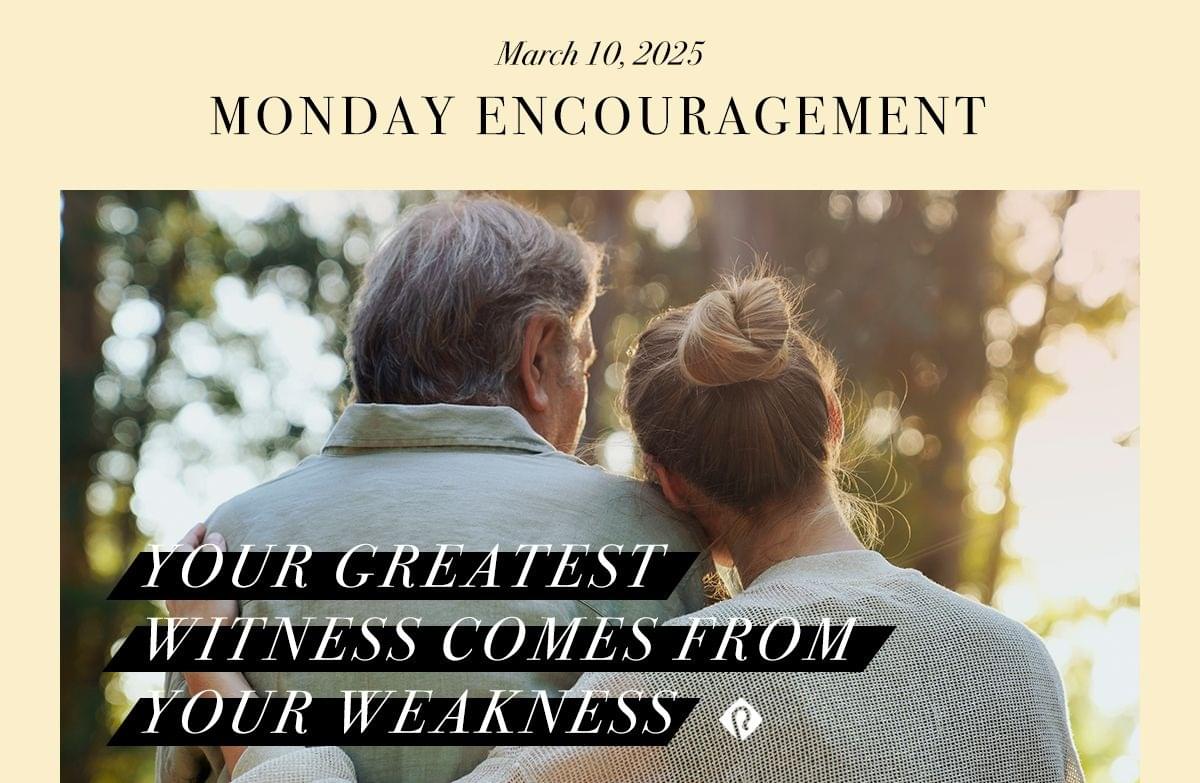 Monday Encouragement Devotional from Pastors.com