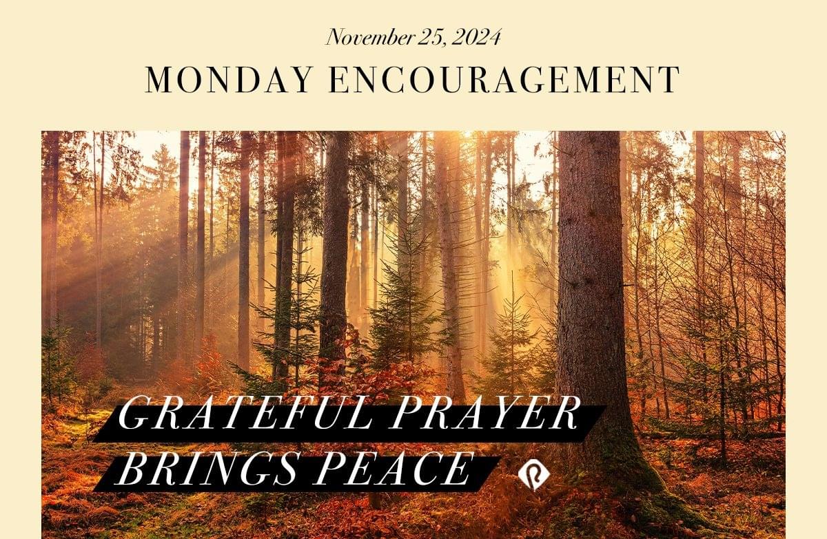 Monday Encouragement Devotional from Pastors.com