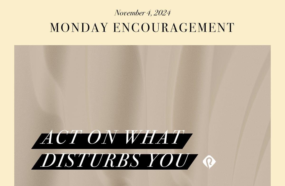 Monday Encouragement Devotional from Pastors.com