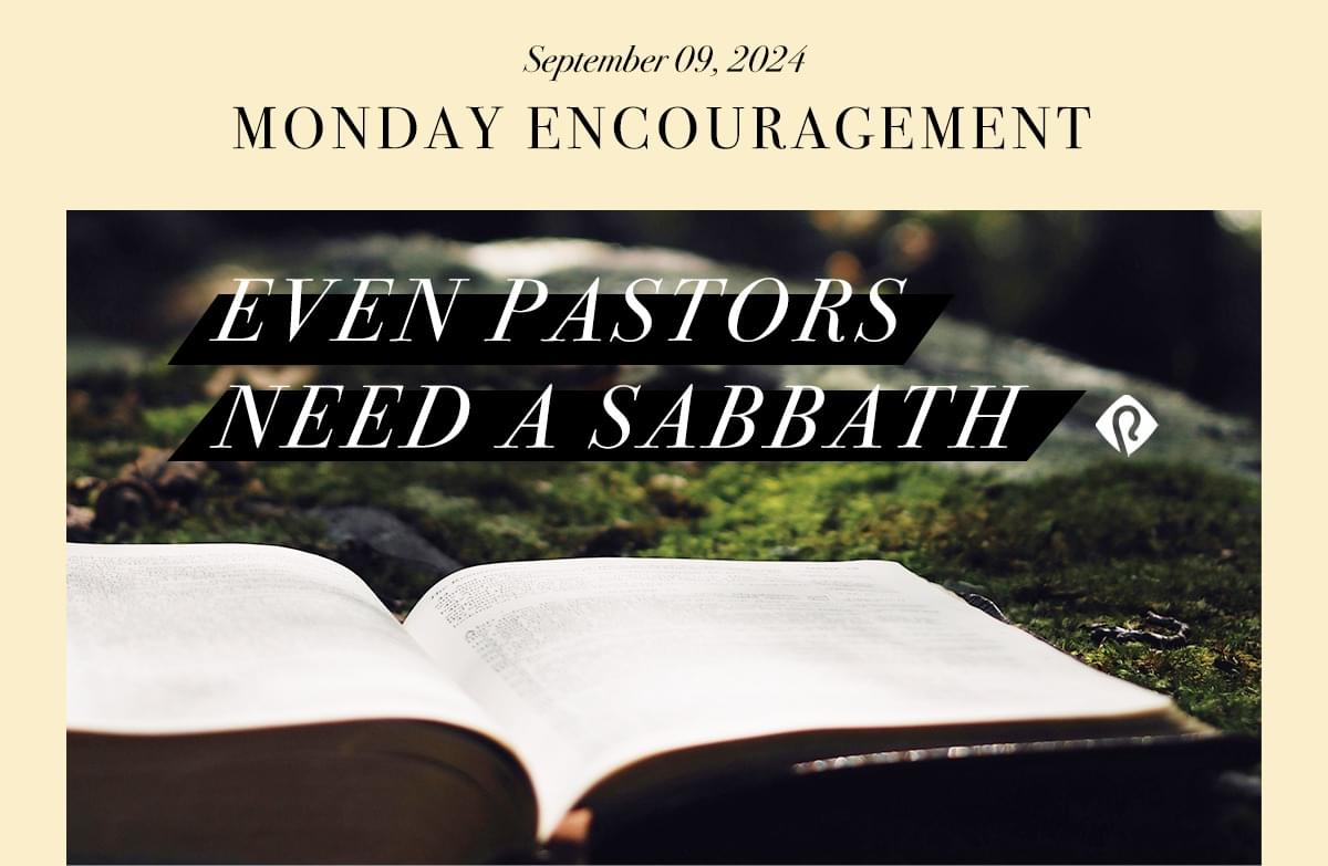 Monday Encouragement Devotional from Pastors.com